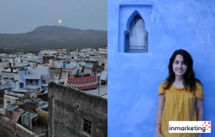 Chefchaouen Maroko Kota Biru