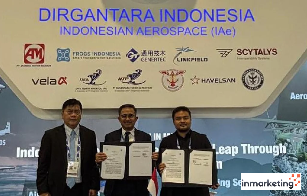 ekspor drone PTDI Frogs Indonesia