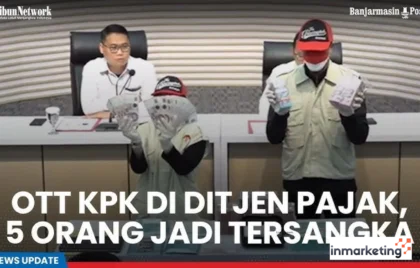 OTT KPK Ditjen Pajak Banjarmasin