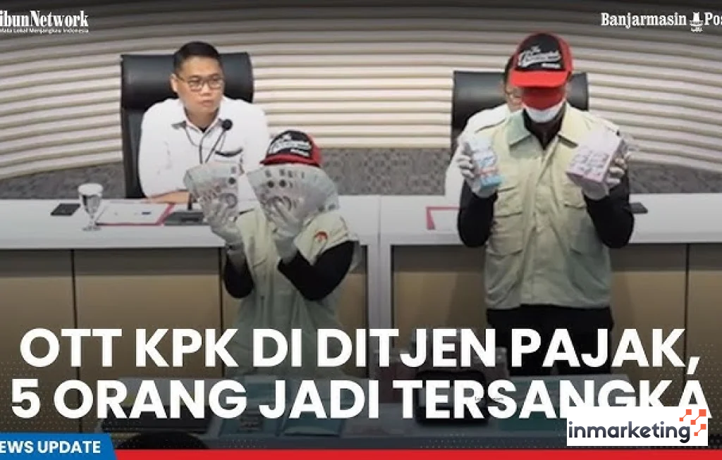 OTT KPK Ditjen Pajak Banjarmasin