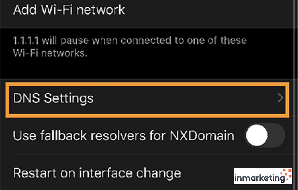Cara Setting DNS 1.1.1.1
