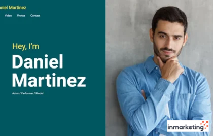 website personal branding profesional