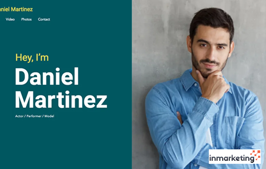 website personal branding profesional