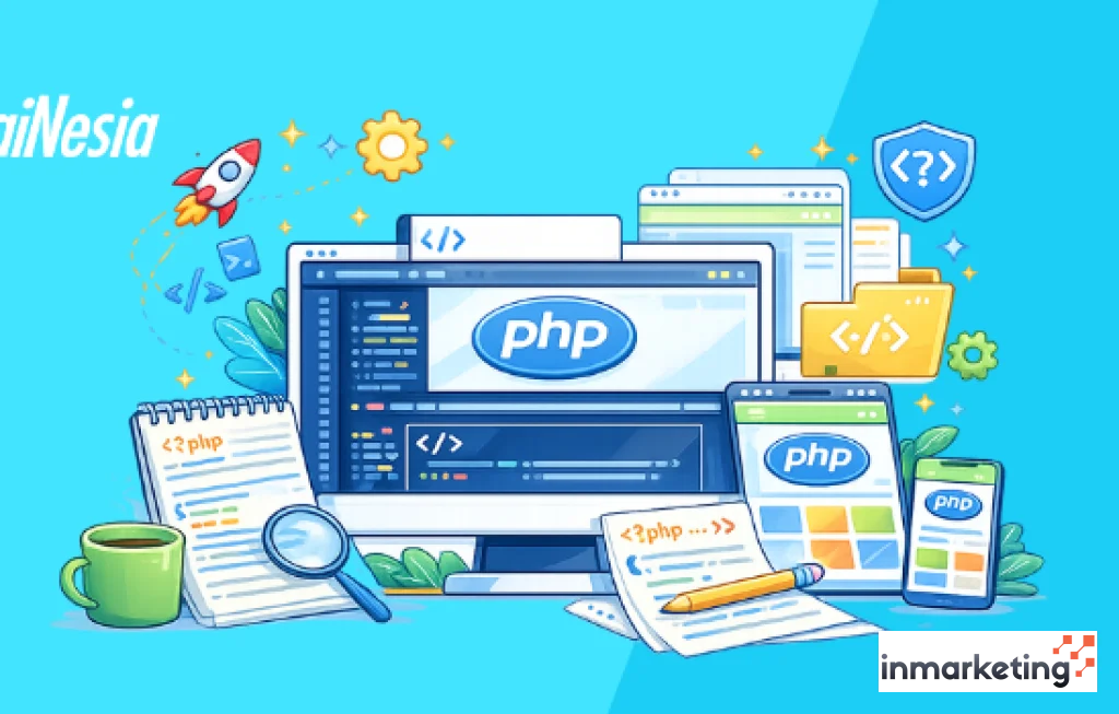 cara membuat website dengan php