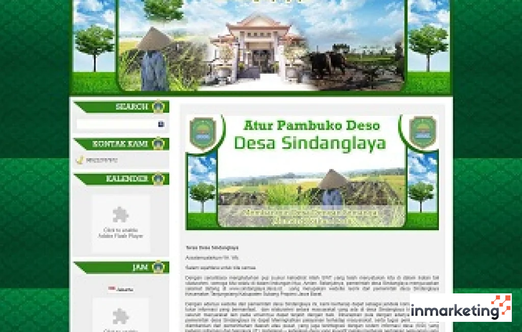 cara membuat website desa