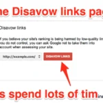 disavow link google