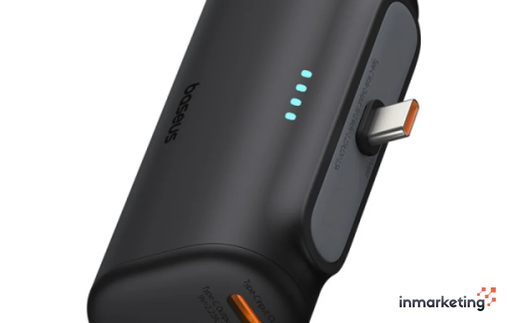 powerbank Baseus 5000mAh fast charging