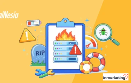 tanda database website UMKM