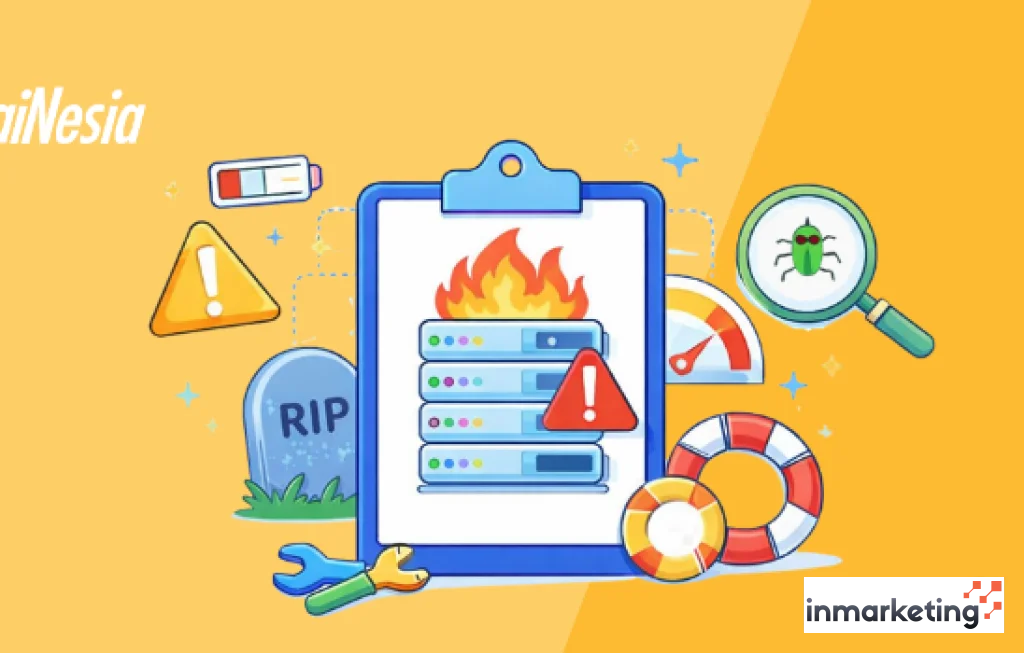 tanda database website UMKM